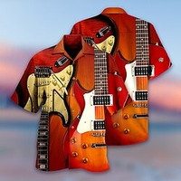 Inspired by Flower Palm Tree Anime Cartoon Polyster Anime 3D Harajuku Graphic Shirt For Men