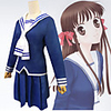 Inspired by Fruits Basket Honda Tooru Anime Cosplay Costumes Japanese Cosplay Suits Top Skirt Tie For Men