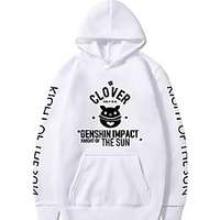 Inspired by Genshin Impact Klee Hoodie Anime 100% Polyester Anime Harajuku Graphic Kawaii Hoodie For Men