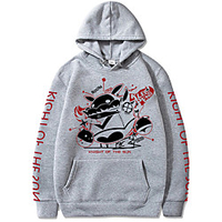Inspired by Genshin Impact Klee Hoodie Anime 100% Polyester Anime Harajuku Graphic Kawaii Hoodie For Men