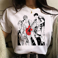 Inspired by given Cosplay Anime Cartoon Polyester / Cotton Blend Print Harajuku Graphic Kawaii T-shirt For Women