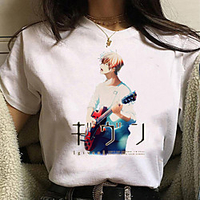 Inspired by given Cosplay Anime Cartoon Polyester / Cotton Blend Print Harajuku Graphic Kawaii T-shirt For Women
