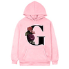 Inspired by Gothic BlackLetter Cosplay Costume Hoodie Polyster Flower Printing Hoodie For Men