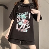 Inspired by Gothic Cosplay Cosplay Costume T-shirt Polyester / Cotton Blend Print T-shirt For Women