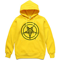 Inspired by Gothic Star Costume Hoodie Polyester / Cotton Blend Printing Hoodie For Men