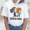 Inspired by Greys Anatomy Cosplay Anime Cartoon Polyester / Cotton Blend Print Harajuku Graphic Kawaii T-shirt For Women