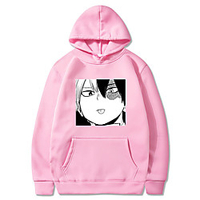 Inspired by Haikyuu Cosplay Anime Cartoon Polyster Print Harajuku Graphic Kawaii Hoodie For Women