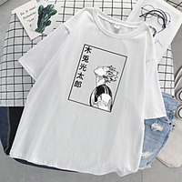 Inspired by Haikyuu Cosplay Cosplay Costume T-shirt Polyester / Cotton Blend Print Harajuku Graphic Kawaii T-shirt For Women