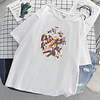 Inspired by Haikyuu Cosplay Cosplay Costume T-shirt Polyester / Cotton Blend Print Harajuku Graphic Kawaii T-shirt For Women