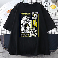 Inspired by Haikyuu Cosplay Cosplay Costume T-shirt Polyester / Cotton Blend Print Harajuku Graphic Kawaii T-shirt For Women