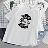 Inspired by Haikyuu Cosplay Cosplay Costume T-shirt Polyester / Cotton Blend Print Harajuku Graphic Kawaii T-shirt For Women