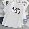 Inspired by Haikyuu Cosplay Cosplay Costume T-shirt Polyester / Cotton Blend Print T-shirt For Women