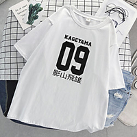 Inspired by Haikyuu Cosplay Cosplay Costume T-shirt Polyester / Cotton Blend Print T-shirt For Women