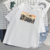 Inspired by Haikyuu Cosplay Cosplay Costume T-shirt Polyester / Cotton Blend Print T-shirt For Women