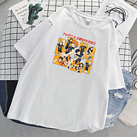Inspired by Haikyuu Cosplay Cosplay Costume T-shirt Polyester / Cotton Blend Print T-shirt For Women