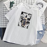 Inspired by Haikyuu Cosplay Cosplay Costume T-shirt Polyester / Cotton Blend Print T-shirt For Women