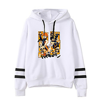 Inspired by Haikyuu Karasuno High Cosplay Costume Hoodie Polyester / Cotton Blend Graphic Printing Harajuku Graphic Hoodie For Men