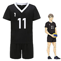 Inspired by Haikyuu Miya Atsumu Anime Cosplay Costumes Japanese Cosplay Suits Top Shorts For Men