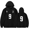 Inspired by Haikyuu Tobio Kageyama Hoodie Polyester / Cotton Blend Letter Number Printing Hoodie For Women