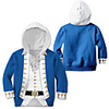 Inspired by Historical Figure Alexander Hamilton Cosplay Costume Hoodie Terylene 3D Printing Hoodie For Boys