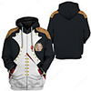 Inspired by Historical Figure Napoléon Bonaparte Cosplay Costume Hoodie Terylene 3D Printing Hoodie For Men