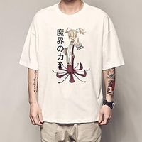 Inspired by Hour of Darkness Cosplay T-shirt Anime 100% Polyester Anime Classic Street Style T-shirt For Men