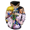 Inspired by Hunter X Hunter Cosplay Anime Cartoon 100% Polyester 3D Harajuku Graphic Kawaii Hoodie For Women