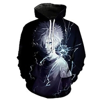 Inspired by Hunter X Hunter Cosplay Anime Cartoon 100% Polyester 3D Harajuku Graphic Kawaii Hoodie For Women
