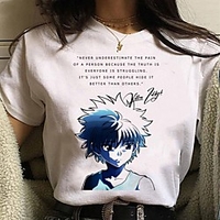 Inspired by Hunter X Hunter Cosplay Anime Cartoon Polyester / Cotton Blend Print Harajuku Graphic Kawaii T-shirt For Women