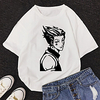 Inspired by Hunter X Hunter Cosplay Cosplay Costume T-shirt Polyester / Cotton Blend Print Harajuku Graphic Kawaii T-shirt For Women