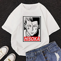 Inspired by Hunter X Hunter Cosplay Cosplay Costume T-shirt Polyester / Cotton Blend Print Harajuku Graphic Kawaii T-shirt For Women