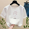 Inspired by Hunter X Hunter Cosplay Cosplay Costume T-shirt Polyester / Cotton Blend Print Harajuku Graphic Kawaii T-shirt For Women