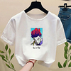 Inspired by Hunter X Hunter Cosplay Cosplay Costume T-shirt Polyester / Cotton Blend Print Harajuku Graphic Kawaii T-shirt For Women