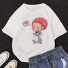Inspired by Hunter X Hunter Cosplay Cosplay Costume T-shirt Polyester / Cotton Blend Print T-shirt For Women