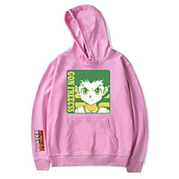 Inspired by Hunter X Hunter Gon Freecss Hoodie Polyester / Cotton Blend Graphic Prints Printing Hoodie For Men