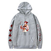 Inspired by Hunter X Hunter Hisoka Hoodie Polyester / Cotton Blend Graphic Prints Printing Hoodie For Men