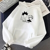 Inspired by Hunter X Hunter Killua Zoldyck Cosplay Costume Hoodie Polyester / Cotton Blend Graphic Printing Hoodie For Women