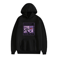 Inspired by Hunter X Hunter Kurapika Cosplay Costume Hoodie Polyester / Cotton Blend Graphic Printing Harajuku Graphic Hoodie For Women
