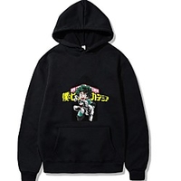 Inspired by HUNTER×HUNTER Deku Hoodie Anime 100% Polyester Anime Harajuku Graphic Kawaii Hoodie For Men