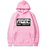 Inspired by HUNTER×HUNTER Killua Zoldyck Hoodie Anime 100% Polyester Anime Harajuku Graphic Kawaii Hoodie For Men