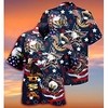 Inspired by Independence Day July 4 USA Flag Anime Manga Polyster Anime 3D Harajuku Graphic Shirt For Men