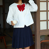 Inspired by JK Schoolgirls Skirt Cosplay Costume Polyester / Cotton Blend Solid Color Cravat For Women