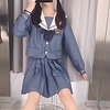 Inspired by JK Schoolgirls Skirt Cosplay Costume Polyester / Cotton Blend Solid Color Cravat For Women