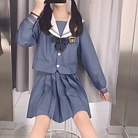 Inspired by JK Schoolgirls Skirt Cosplay Costume Polyester / Cotton Blend Solid Color Cravat For Women