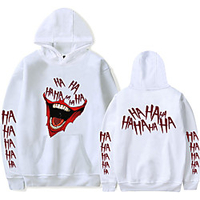 Inspired by Joker Joker Cosplay Costume Hoodie Polyster Print Printing T-shirt For Men