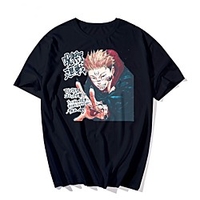 Inspired by Jujutsu Kaisen Cosplay Anime Cartoon Polyester / Cotton Blend Print Harajuku Graphic Kawaii T-shirt For Women