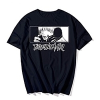 Inspired by Jujutsu Kaisen Cosplay Anime Cartoon Polyester / Cotton Blend Print Harajuku Graphic Kawaii T-shirt For Women