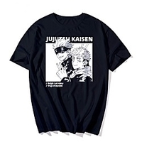 Inspired by Jujutsu Kaisen Cosplay Anime Cartoon Polyester / Cotton Blend Print Harajuku Graphic Kawaii T-shirt For Women