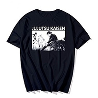 Inspired by Jujutsu Kaisen Cosplay Anime Cartoon Polyester / Cotton Blend Print Harajuku Graphic Kawaii T-shirt For Women