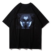 Inspired by Jujutsu Kaisen Cosplay Anime Cartoon Polyester / Cotton Blend Print Harajuku Graphic Kawaii T-shirt For Women